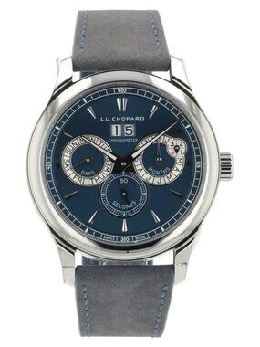 Chopard L.U.C. Blue Dial Stainless Steel 43mm Automatic Men’s Watch